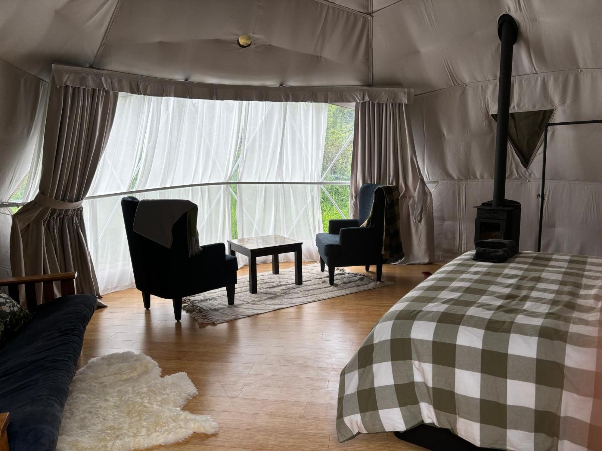 Takahuri Glamping Domes Whanganui Εξωτερικό φωτογραφία