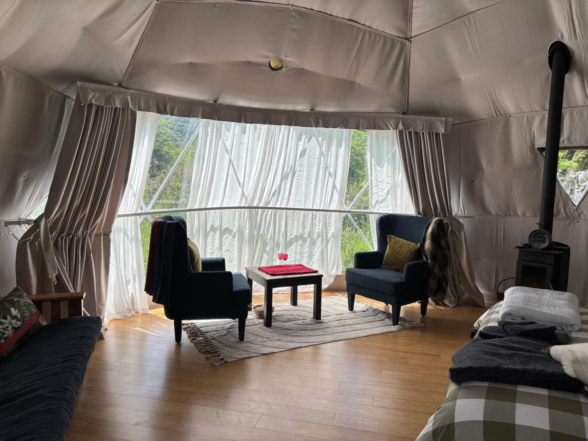 Takahuri Glamping Domes Whanganui Εξωτερικό φωτογραφία