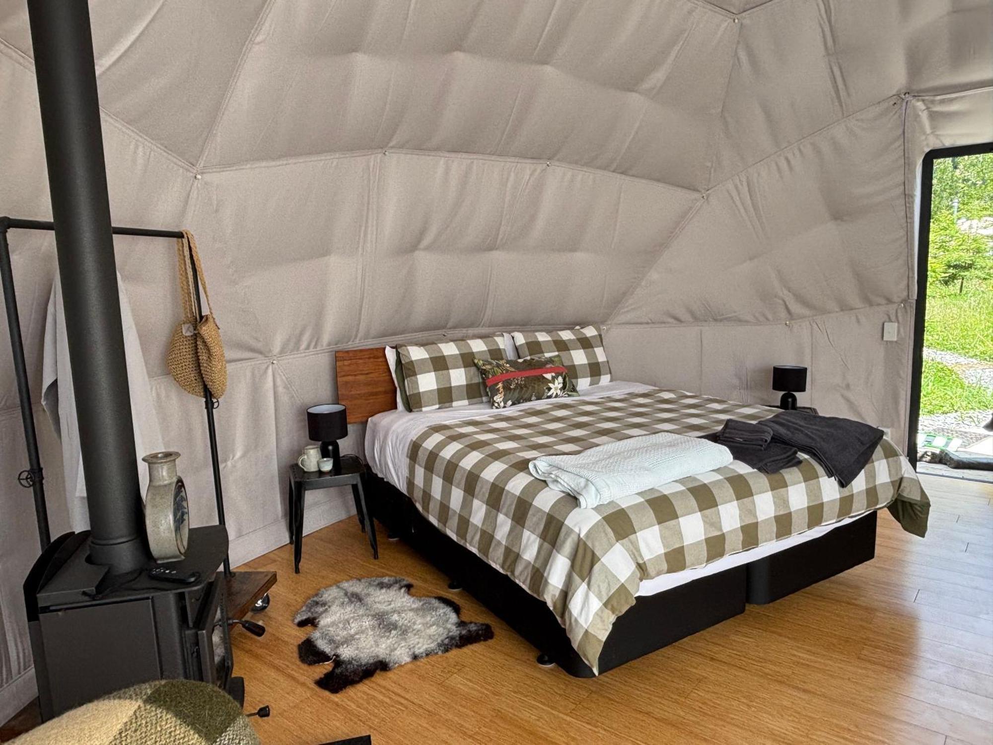 Takahuri Glamping Domes Whanganui Εξωτερικό φωτογραφία